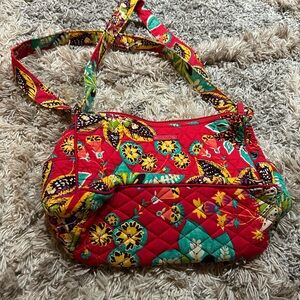 Vera Bradley Rumba medium floral hipster shoulder bag